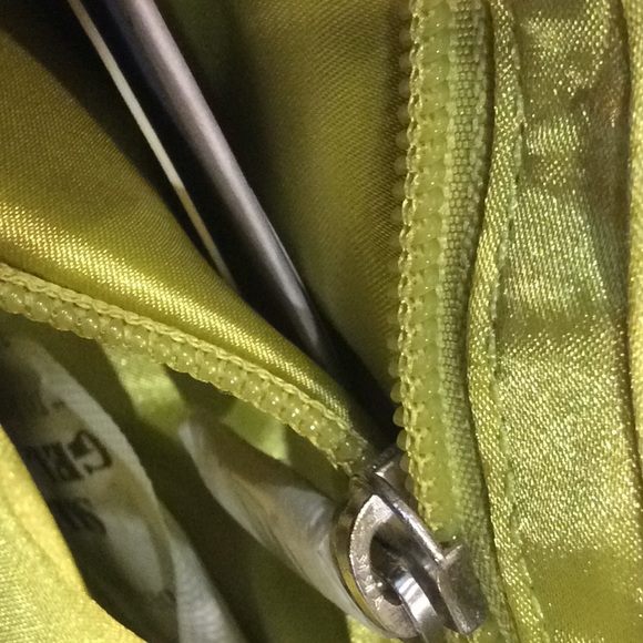 BOTKIER Lime Satin bag
